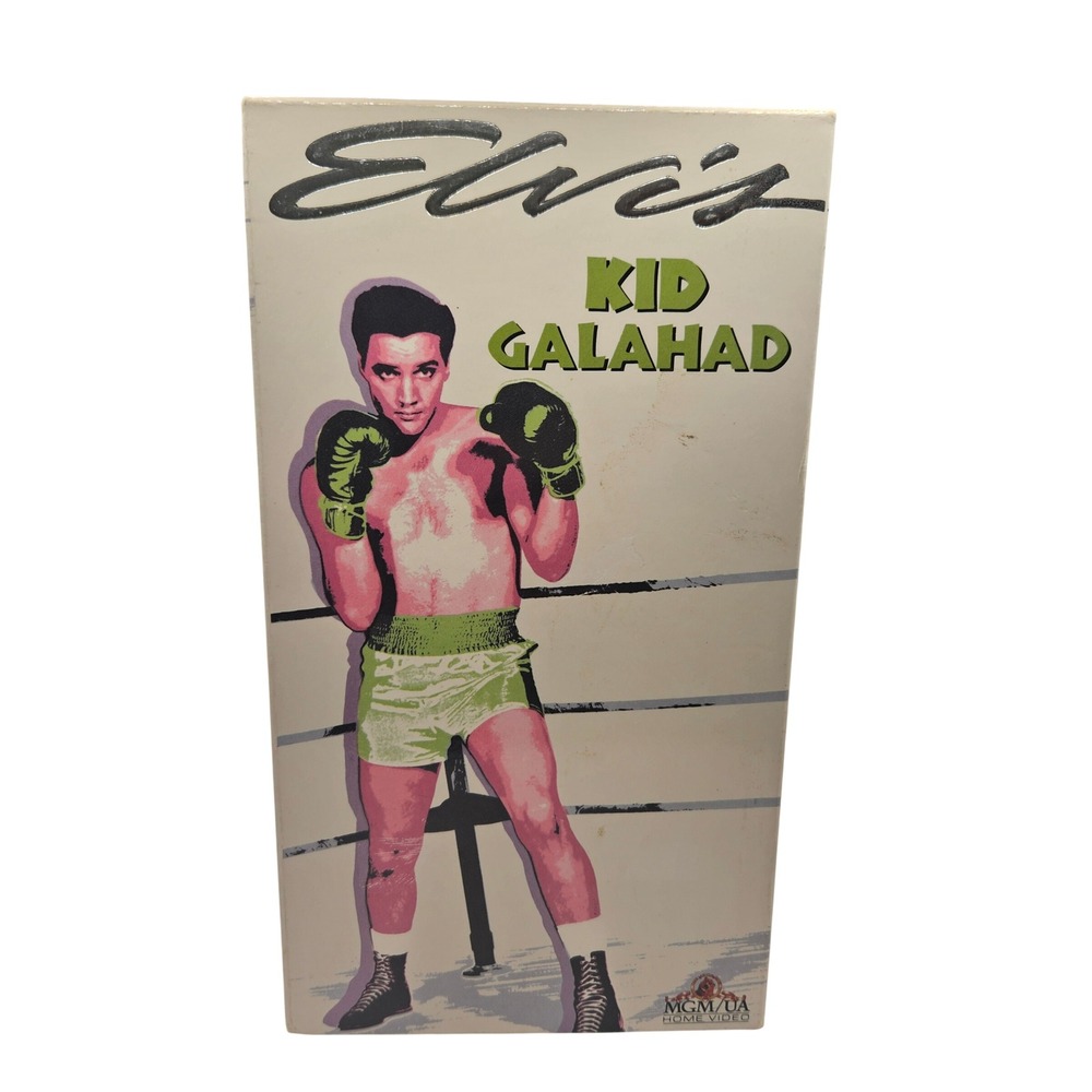 MGM/UA Kid Galahad VHS Elvis Presley Color Musical Boxing Drama Movie 1962
